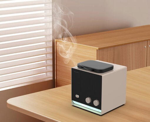 Aura Dual – Diffuseur par Nébulisation Double Réservoir Éclairage LED – Image 2